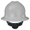 Radians Hard Hat, HDPE, 6 Point Ratchet, Type 1, Class E, Gray QHR6-GRAY - alternate 3