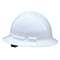 Radians Hard Hat, HDPE, 6 Point Ratchet, Type 1, Class E, White QHR6-WHITE - alternate 1