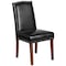 Flash Furniture Hercules Hampton Hill Parsons Chair, 19-1/2 in W 26-3/4" L 38-1/2" H QY-A13-9349-BK-GG - alternate 3