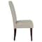 Flash Furniture Beige LeatherSoft Parsons Chair with Mahogany Legs QY-A37-9061-BGL-GG - alternate 6