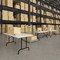 Correll Rectangle Heavy Duty Commerical Plastic Folding Table, 30" W, 60" L, 29" H, Blow Molded Plastic Top R3060-25 - alternate 4