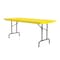 Correll Rectangle Heavy Duty Commerical Plastic Folding Table, 30" W, 60" L, 29" H, Blow Molded Plastic Top R3060-28 - alternate 8