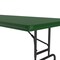 Correll Rectangle Heavy Duty Commerical Adjustable Height Plastic Folding Table, 30" W, 60" L, 22" to 32" H RA3060-29 - alternate 6