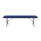 Correll Rectangle Heavy Duty Commerical Adjustable Height Plastic Folding Table, 30" W, 72" L, 22" to 32" H RA3072-27 - alternate 6
