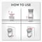 Air Wick Scented Oil Warmer, 1.75" x 2.69" x 3.63", White/Gray, PK6 62338-78046 - alternate 5
