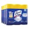 Lysol Disinfecting Wipes, 1-Ply, 7 x 7.25, Lemon and Lime Blossom, White, 35 Wipes/Canister, PK12 REC 81145 - alternate 5