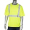 Pip Crew Neck Wicking Polyester T-Shirt, R2, Mesh, Polyester, Lime/Yellow, 2X 312-1200-LY/2X - alternate 1
