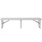 Flash Furniture Plastc Bench, 10.25"Wx71"L, Folding, White RB-1172FH-GG - alternate 7