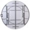 Flash Furniture Round Folding Table, Plastic Top, White RB-183RFH-GG - alternate 8