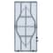 Flash Furniture Rectangle Bi-Fold Granite White Plastic Folding Ta, 27.25" W, 59.75" L, 28.25" H, Plastic Top RB-3060FH-RES-GG - alternate 8