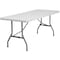 Flash Furniture Rectangle Folding Table, Plastic Top, White RB-3072-GG - alternate 3