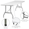 Flash Furniture Rectangle Folding Table, Plastic Top, White RB-3096-GG - alternate 6
