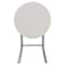 Flash Furniture Round Fold Bar Table, Plastic, Rnd, White, 32", Plastic Top, White RB-32RB-BAR-GW-GG - alternate 8