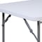 Flash Furniture Square Folding Table, Plastic Top, White RB-3434-GG - alternate 6