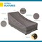 Duck Covers Soteria Grey RainProof Patio Chaise Lounge Cover, 34"x74" RCE743432 - alternate 9
