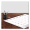 Brownline Monthly Desk Pad Calendar, 22 x 17, White/Burgundy Sheets, 12-Month (Jan to Dec): 2025 C1731V - alternate 2