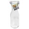 Tablecraft Resealable Glass Carafes, 1 Liter RGC34 - alternate 4