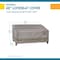 Duck Covers Soteria Grey RainProof Patio Loveseat Cover, 38"x62" RLV623835 - alternate 4