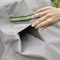 Duck Covers Soteria Grey RainProof Patio Loveseat Cover 38"x70" RLV704135 - alternate 3