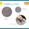 Duck Covers Soteria Grey RainProof Patio Loveseat Cover 38"x70" RLV704135 - alternate 10