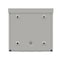 Wiegmann Padlockable Hasp Electrical Enclosures, 36 in H, 12 in D, 36 in W, NEMA 3R, Carbon Steel RSC363612 - alternate 2
