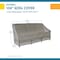 Duck Covers Soteria Grey RainProof Patio Sofa/Loveseat Cover, 40"x104" RSO1044035 - alternate 7