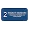 Winnable Case of 2 Subject Notebooks, 2 Pockets, 11"x9", 100 sht, Wirebound, Asstd. Covers, College Ruled, PK24 11085cs - alternate 11