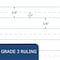 Roaring Spring Case of Red Marble Composition Notebooks, Grade 3 Skip Line Ruled, 80 sht, 9.75"x7.75", PK48 97227cs - alternate 5