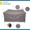 Duck Covers Soteria Grey RainProof Patio Square Table Set Co, 76"x76" RTS07676 - alternate 7