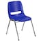 Flash Furniture Stach Chair, Navy w/Chrome Frame, 14"H RUT-14-NVY-CHR-GG - alternate 3