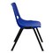 Flash Furniture Stack Chair, Navy w/ Black Frame, 16"H RUT-16-NVY-BLACK-GG - alternate 2