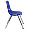 Flash Furniture Stach Chair, Navy w/Chrome Frame, 16"H RUT-16-NVY-CHR-GG - alternate 9