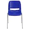 Flash Furniture Stach Chair, Navy w/Chrome Frame, 16"H RUT-16-NVY-CHR-GG - alternate 10