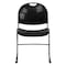 Flash Furniture Stack Chair, Frame, Black, 800 lb. Capacity RUT-188-BK-GG - alternate 10