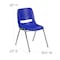 Flash Furniture Stack Chair, Plastic, Navy, 18" H RUT-18-NVY-CHR-GG - alternate 5