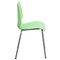 Flash Furniture Stack Chair, Plastic, Green w/Silver Frame RUT-288-GREEN-GG - alternate 9