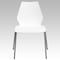 Flash Furniture Stack Chair w/Support, 770 lb. Capcty, Wht RUT-288-WHITE-GG - alternate 19