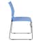 Flash Furniture Stack Chair, Blue Plastic, Sled Base RUT-2-BL-GG - alternate 8