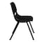 Flash Furniture Pad Stack Chair, Plastic, Black RUT-EO1-01-PAD-GG - alternate 9