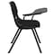 Flash Furniture Right Handed Tablet Arm Chair, Plastic, Bk, 21" W, 25.5" L, 32" H, Black RUT-EO1-01-PAD-RTAB-GG - alternate 7