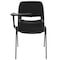 Flash Furniture Right Handed Tablet Arm Chair, Plastic, Bk, 21" W, 25.5" L, 32" H, Black RUT-EO1-01-PAD-RTAB-GG - alternate 8