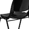 Flash Furniture Stack Chair, Plastic, Black, 32" H RUT-EO1-BK-GG - alternate 8