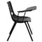 Flash Furniture Tablet Arm Chair, Right Hand Flip-Up, Blk, 21" W, 25.5" L, 32" H, Black RUT-EO1-BK-RTAB-GG - alternate 4