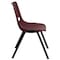 Flash Furniture Stack Chair, Plastic, Burgundy RUT-EO1-BY-GG - alternate 9