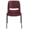 Flash Furniture Stack Chair, Plastic, Burgundy RUT-EO1-BY-GG - alternate 8