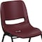 Flash Furniture Stack Chair, Plastic, Burgundy RUT-EO1-BY-GG - alternate 7