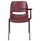 Flash Furniture Tablet Arm Chair, Left Hand Flip-Up, Burg, 21" W, 25.5" L, 32" H, Burgundy RUT-EO1-BY-LTAB-GG - alternate 6