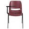 Flash Furniture Tablet Arm Chair, Right Hand Flip-Up, Burg, 21" W, 25.5" L, 32" H, Burgundy RUT-EO1-BY-RTAB-GG - alternate 10