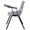 Flash Furniture Tablet Arm Chair, Left Hand Flip-Up, Gray, 21" W, 25.5" L, 32" H, Gray RUT-EO1-GY-LTAB-GG - alternate 3