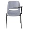 Flash Furniture Tablet Arm Chair, Left Hand Flip-Up, Gray, 21" W, 25.5" L, 32" H, Gray RUT-EO1-GY-LTAB-GG - alternate 6